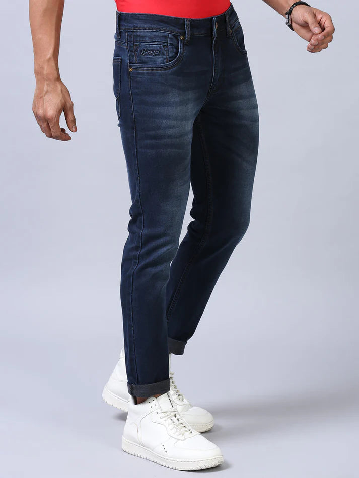 Slim Fit Jeans-Dark Blue