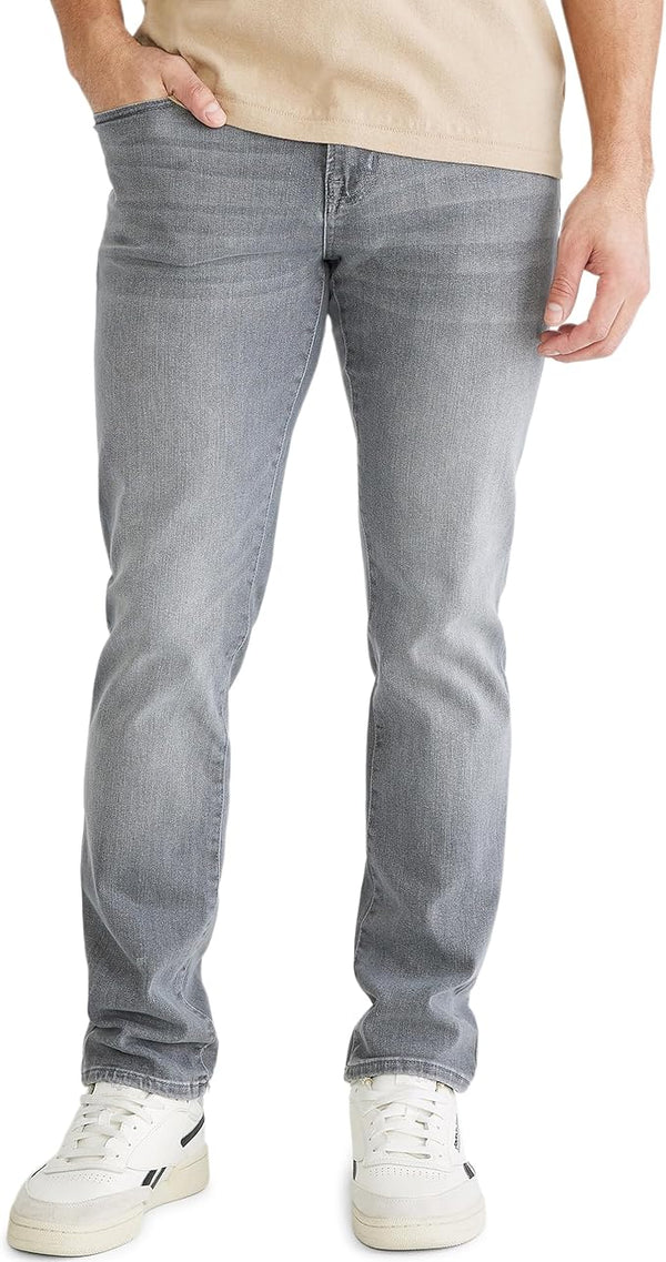 Stretch Grey Jeans Slim-Fit