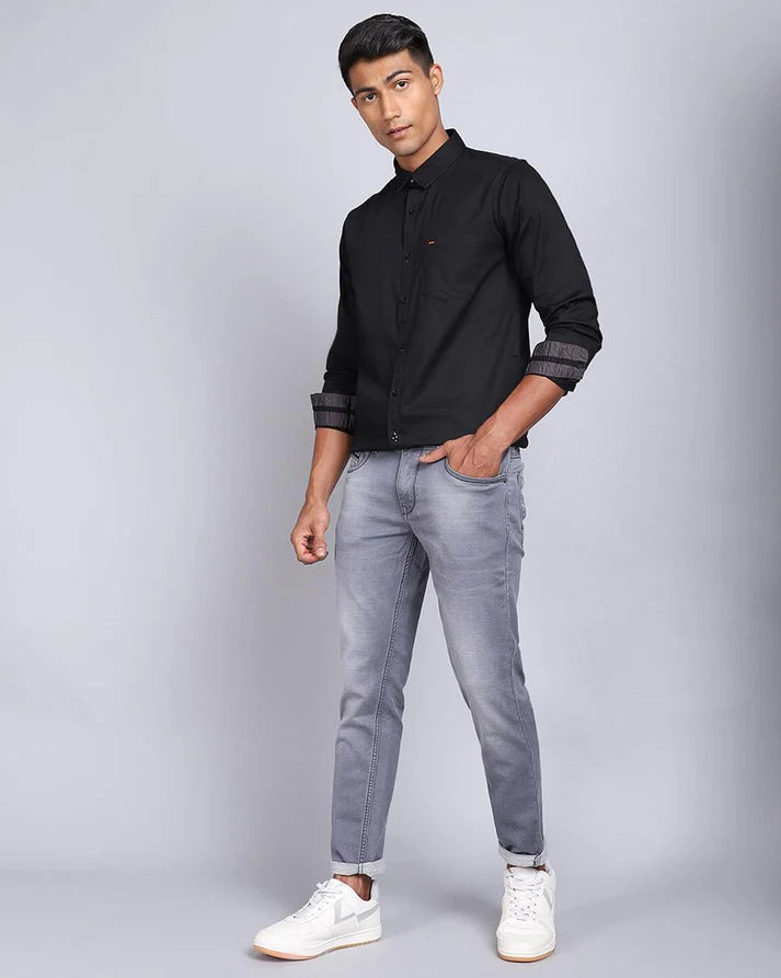 Men's Grey Jeans