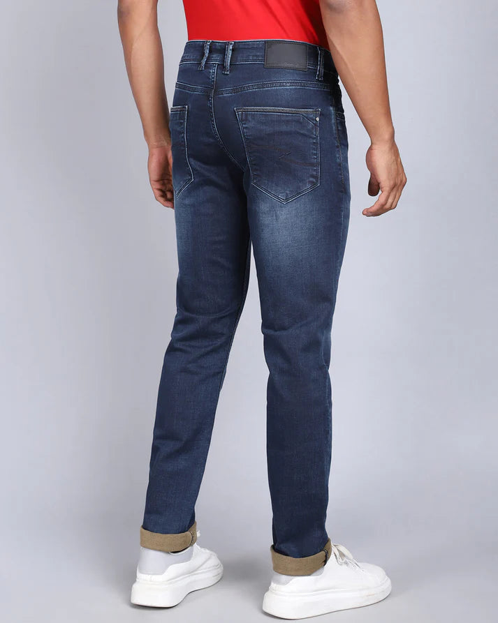Slim Fit Jeans-Dark Blue