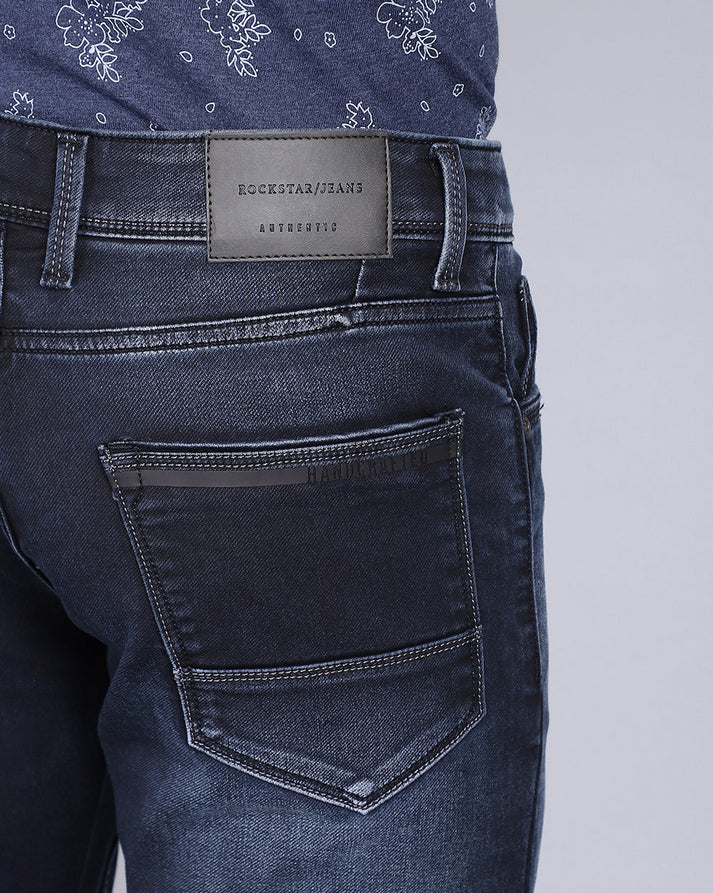 Slim Fit Mild Washed Dark Blue
