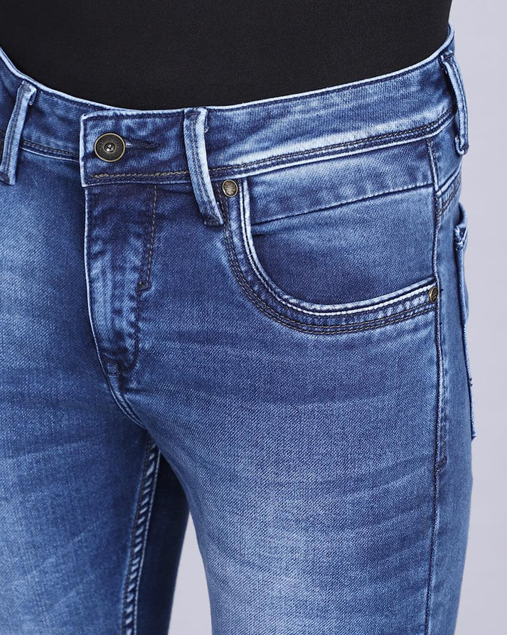 Basic Mid Blue Jean's