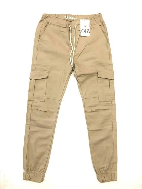 Cargo trouser cream